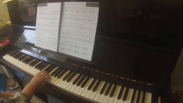 3 Minute Technique p 120 Interval Study Adult Piano Adventures all-in-one lesson book 1 смотреть онлайн