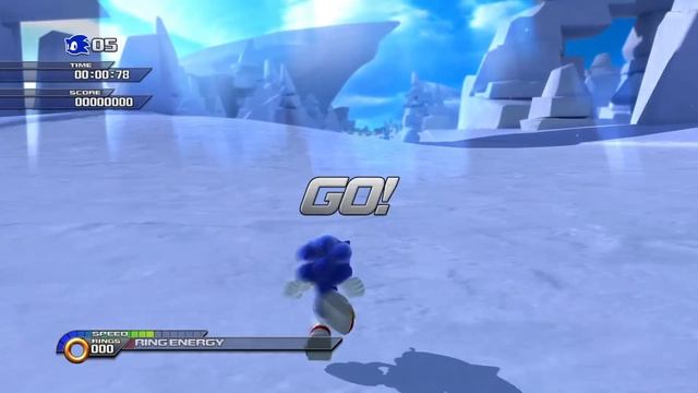 This is Sonic Unleashed on PC... смотреть онлайн