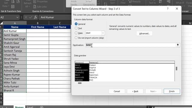Text to Columns in MS Excel [2022] | Convert Data into Columns in just 3 seconds | Simply Expert смотреть онлайн