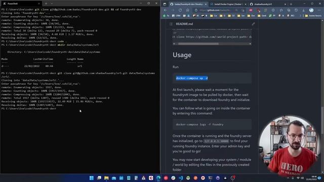 Foundry VTT - Mettre en place un environnement de développement avec docker en quelques minutes смотреть онлайн