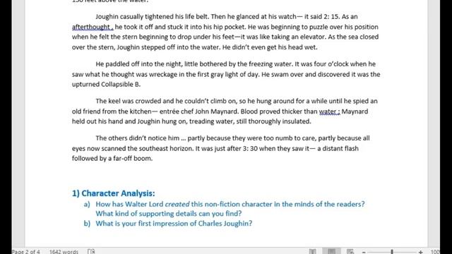 Charles Joughin Readings смотреть онлайн