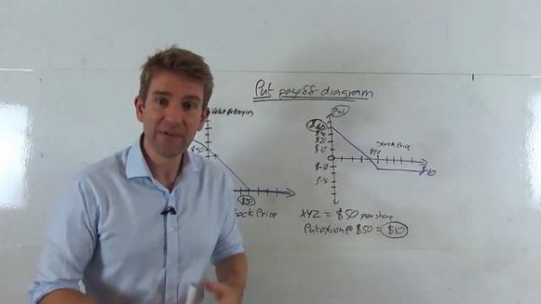 Profits from Buying a Put Option: Payoff Diagram ?