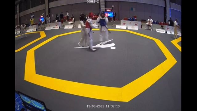 Думина Мария, 2 бой, Turkish Open 2021, Taekwondo, -68 kg смотреть онлайн