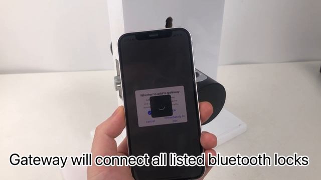 Connect Bluetooth Gateway To Tuya Smart Lock And APP Ospon OS220TYF
