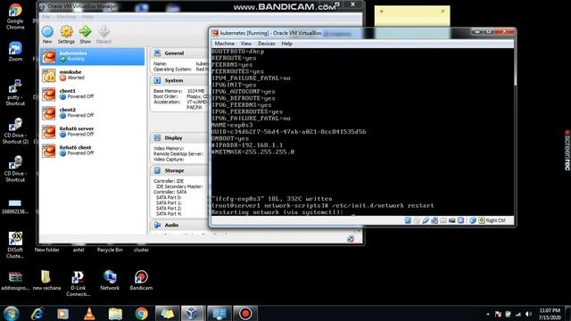 A. (LINUX) how to get internet connection on oracle virtual box Redhat machine смотреть онлайн