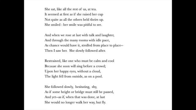 Growing Blind | Rainer Maria Rilke смотреть онлайн