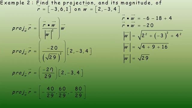 Applications of the Dot Product and Cross Product смотреть онлайн