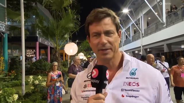 Toto Wolff REACTS to George Russell's STUNNING P2 Qualifying! | SingaporeGP F1 Insights ?️? смотреть онлайн