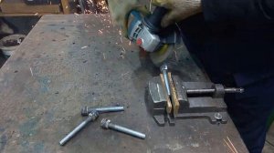 Угловая струбцина своими руками.