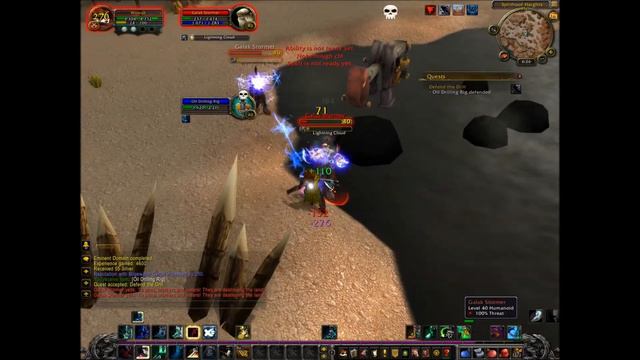 ► WoW Video tutorial for Quest ۞Defend the Drill (Thousand Needles)۞ ◄ [HD] смотреть онлайн