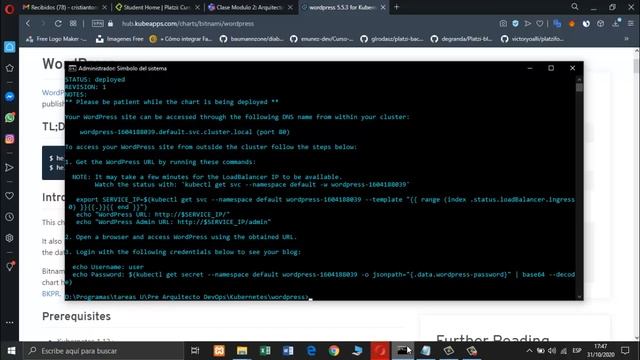 Wordpress en Kubernetes смотреть онлайн