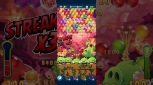 Angry birds pop level 43 in 1min 12s