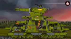 КВ-44-М против МОНСТРА СТАЛЬНОЙ КРЕПОСТИ - Мультики про танки