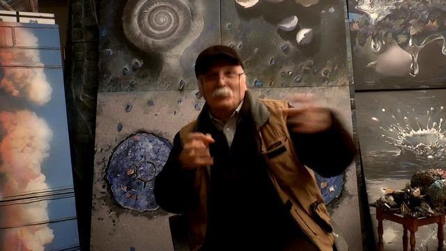 В мастерской художника Гии Бугадзе #Гия_Бугадзе #Мастерская_художника #Живопись #Грузия смотреть онлайн