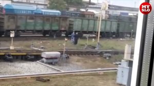 В Узловой Тульской области освятили железнодорожную станцию