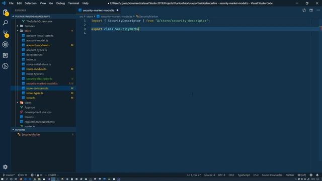 Start Of Securities Domain Modeling With Markets And Segments #16 - Vue Projects смотреть онлайн