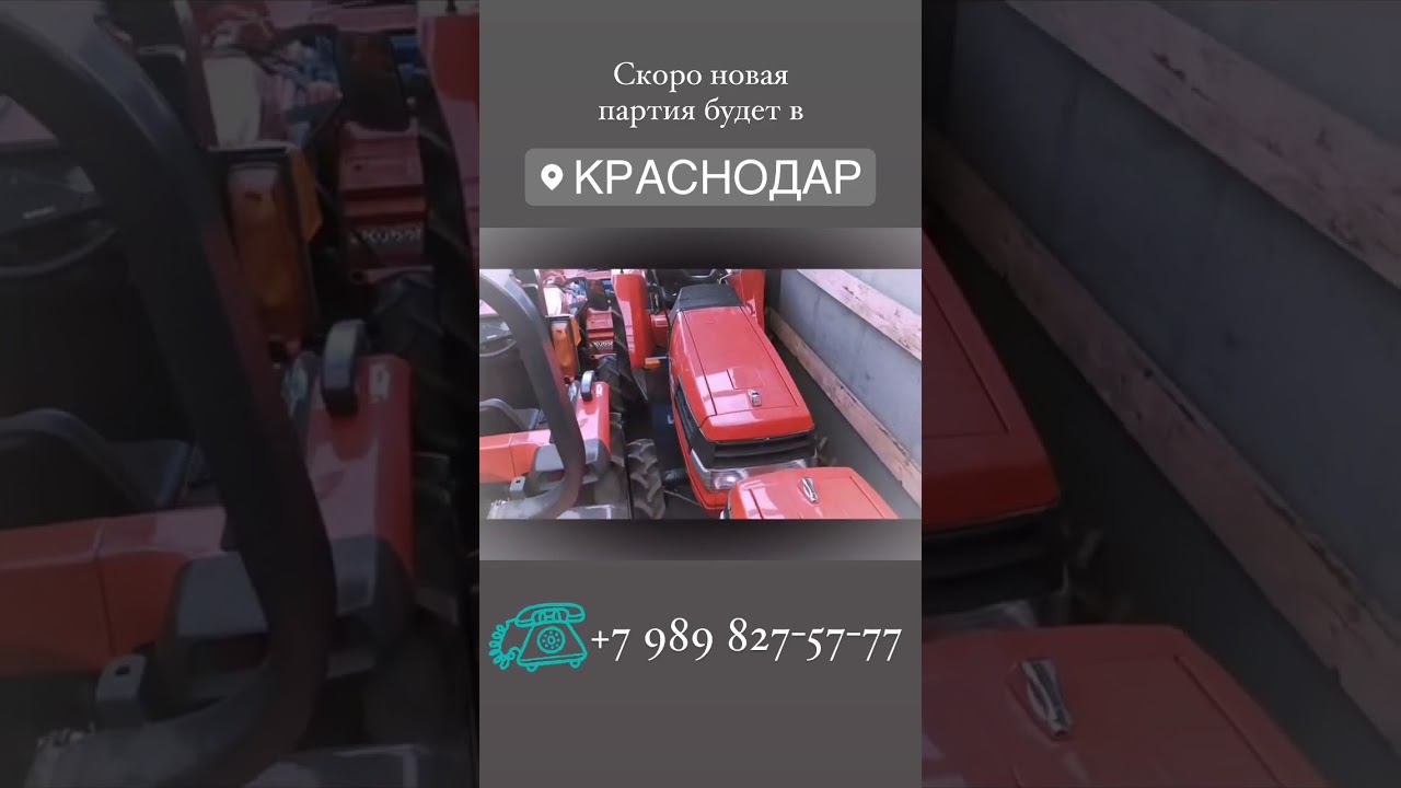 #Трактор #минитрактор скоро в наличии в Краснодаре. #сельскоехозяйство #сельхозтехника. смотреть онлайн