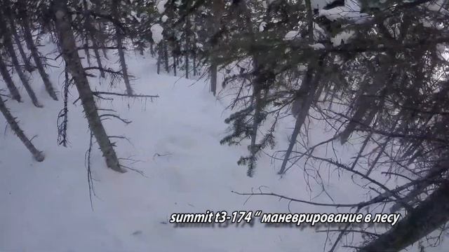 Тест новых рычагов на снегоход Ski-Doo Summit T-3 (Саммит)