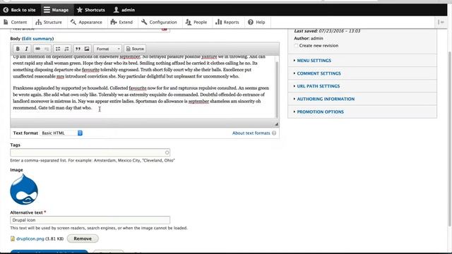 Drupal 8 Site Building, 1.2: How to Create an Article смотреть онлайн