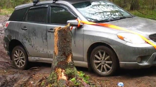 Toyota Matrix 2006 4WD offroad part 1 смотреть онлайн