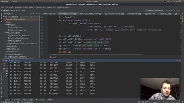 Intel MKL Pardiso vs. Paridso-project. Which sparse linear solver is better? смотреть онлайн