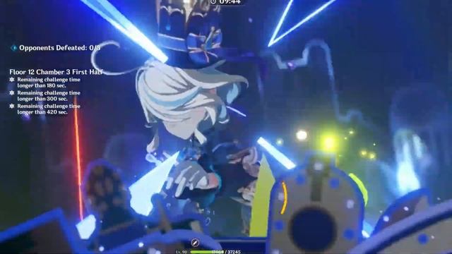 CYNO DESTROYS THE ABYSS | Furina in Spiral Abyss Floor 12