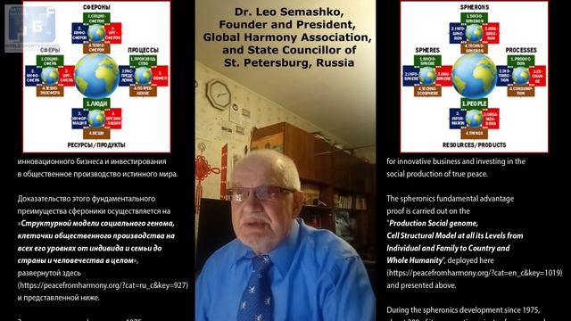 Dr Leo Semashko _ Virtual World Growth Forums Global Business & Investment Forum (WGF-GBIF) смотреть онлайн