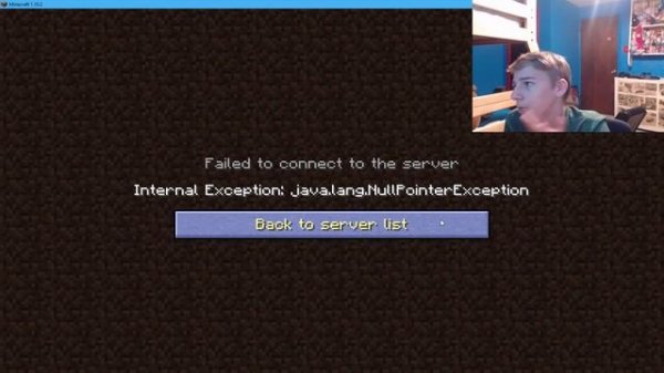 Internal exception Java. Lang. No pointer exception ERROR