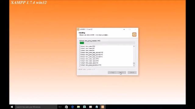 Installing Webserver - Xampp смотреть онлайн