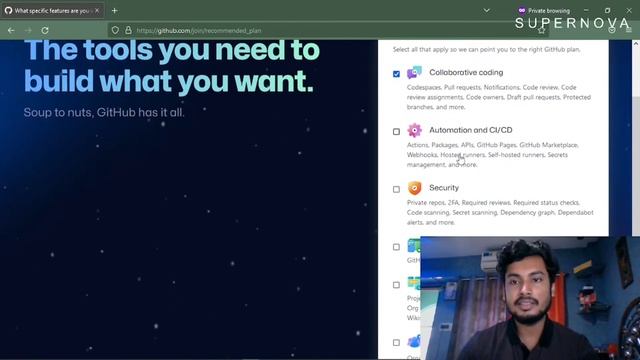 Introduction to Git & GitHub | Creating a GitHub account live | S U P E R N O V A смотреть онлайн