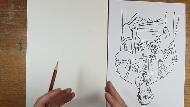 Drawing Exercise 2 - Upside Down Drawing смотреть онлайн