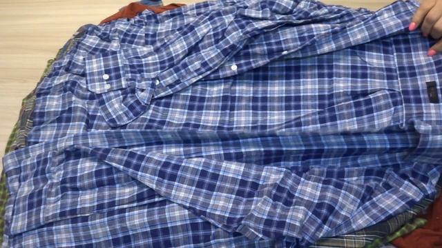 Рубашки мужские длинный рукав .Лот 9 смотреть онлайн