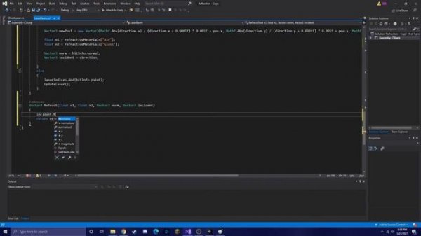 Unity Laser Refraction Tutorial