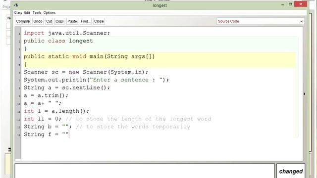 #JAVA#STRING#LONGEST_WORD
Java program to find the longest word in a sentence смотреть онлайн