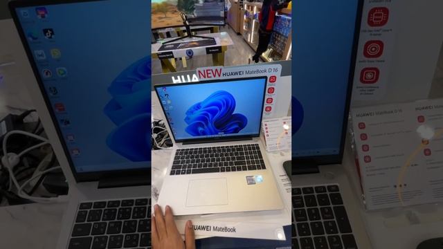 HUAWEI MateBook D 16 смотреть онлайн