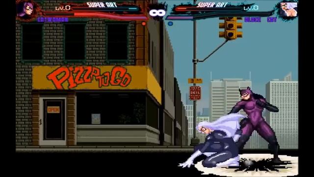 Mugen : Catwoman (Dc Comics) Vs Black Cat (Marvel) (Two Battle)(Request)