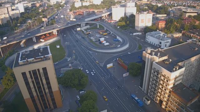 Москва - Нижегородская улица - веб камера 26.06.2020, 16:56