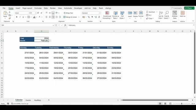 Effortless Calendar Creation: Excel's Ultimate Calendar Template Guide смотреть онлайн