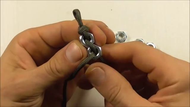 "How You Can Make A Super Simple Hex Nut And Paracord Bracelet" смотреть онлайн