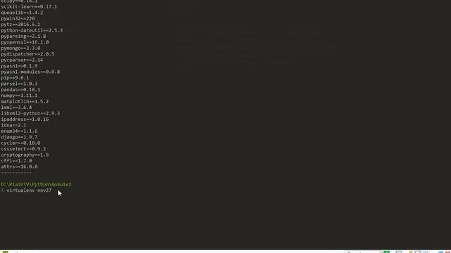 Introducción a Python: Cómo configurar entornos virtuales смотреть онлайн