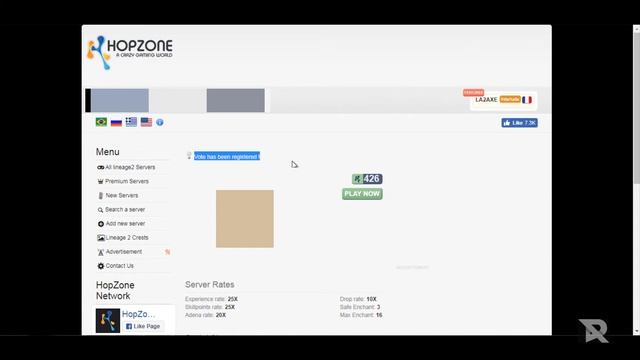 Lineage 2 Server - NPC Vote Manager Hopzone смотреть онлайн