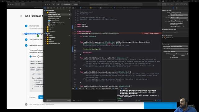 Swift Tutorial: How to integrate Firebase InApp Messaging in iOS Swift 4.2 application смотреть онлайн