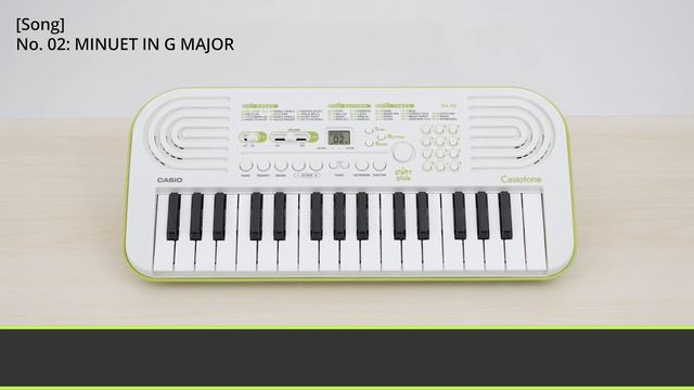 Casiotone Mini Keyboard SA-50 Tutorial Video | CASIO