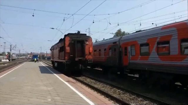Поезд № 132 Москва - Орск часть 20 "Сцепление в Самаре" смотреть онлайн