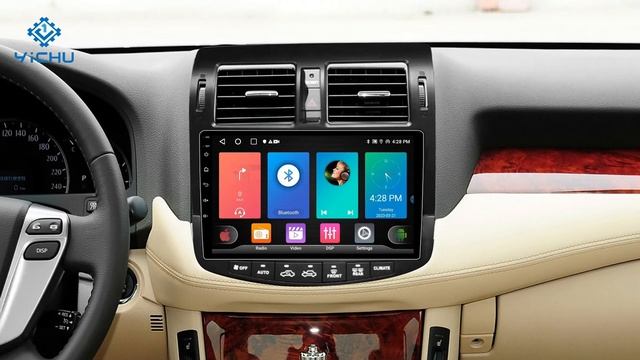 Android 12.0 10 Inch Car Player with Mirror Link Wifi GPS Navigation for Toyota Crown 2010-2013 смотреть онлайн