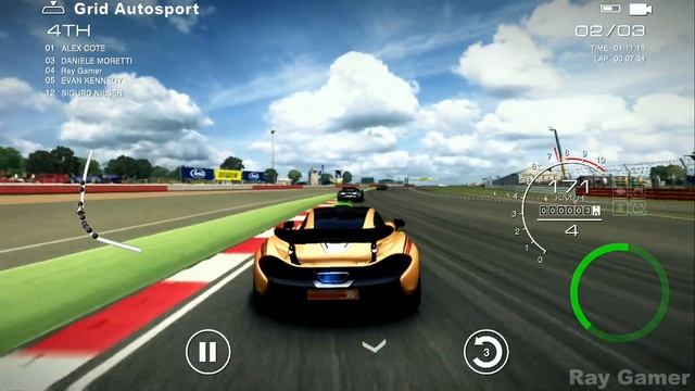 Assoluto Racing vs Grid Autosport vs Real Racing 3 - McLaren P1 смотреть онлайн