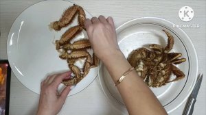 Краб волосатик и стригун.