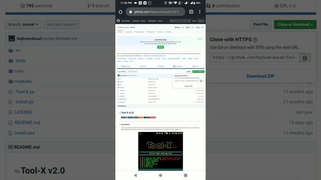 How to install Tool-X and with Kali Nethunter смотреть онлайн