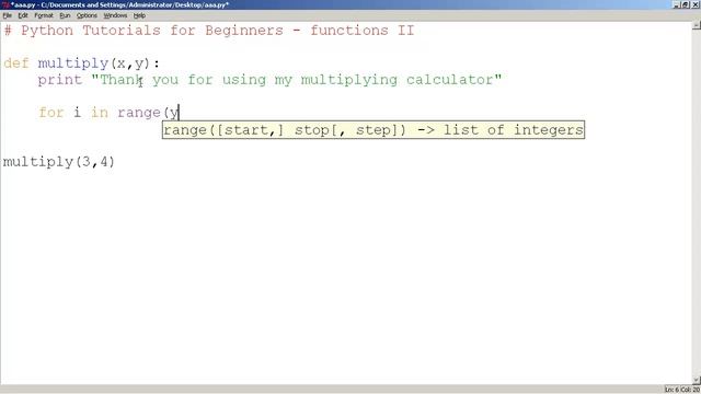 Python Tutorial for Beginners - Functions 2 смотреть онлайн