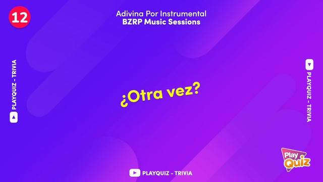 Adivina la Bizarrap Session por el Instrumental ??? Especial BZRP - PlayQuiz Trivia смотреть онлайн